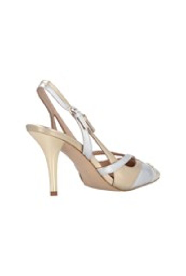 Piampiani Pinko LUCY 17 - SLING BACK LAMINATED NAPPA SILVER/LIGHT