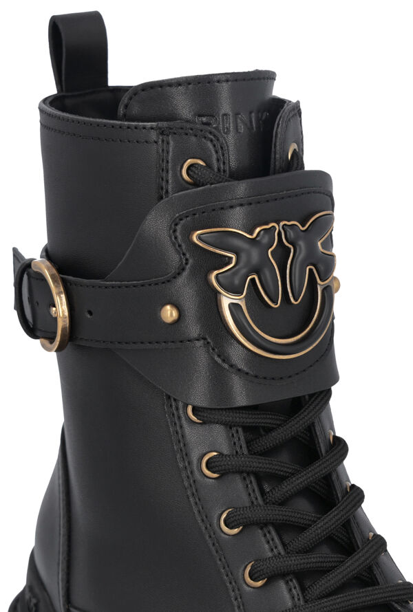 Piampiani Pinko MIA 07 - ANKLE BOOT CALF LEATHER BLACK