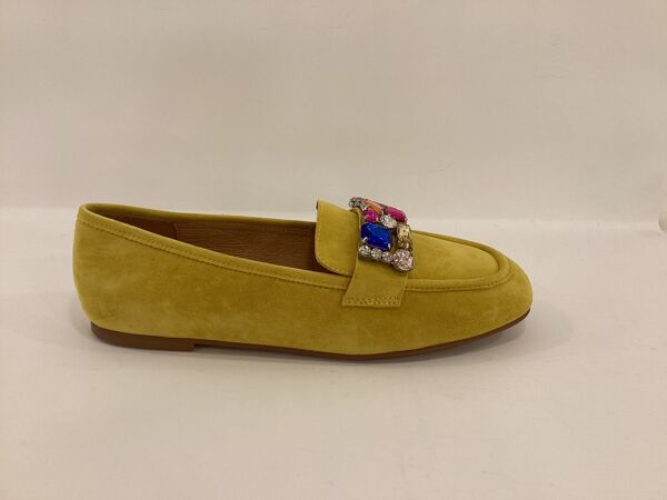 piampiani Tosca Blu SC/CAROLINA - MOCCASIN IN SUEDE+ACC. H 10