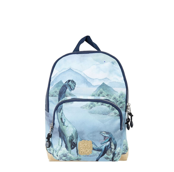 pick & pack All about Dinos Backpack S Dusty green