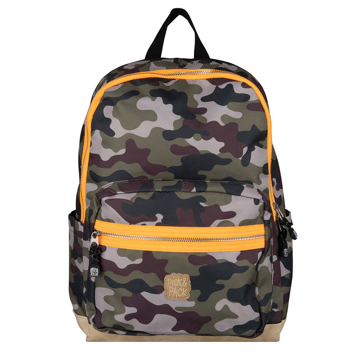pick & pack Camo Backpack L Camo green