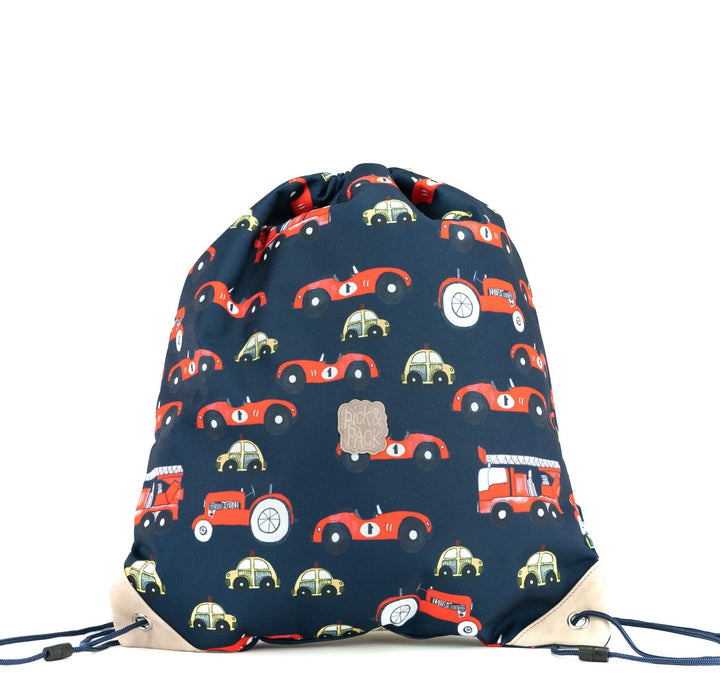 pick & pack Cars Gymbag Navy