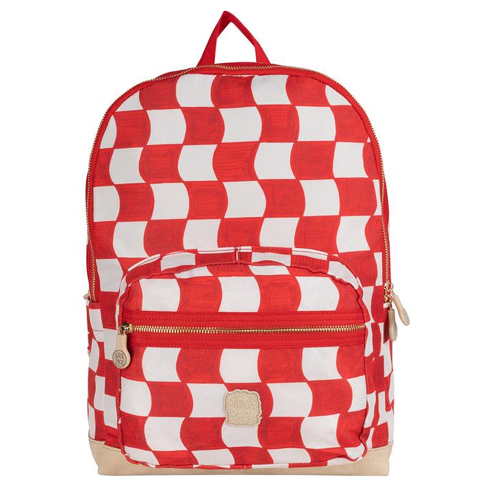 pick & pack Check it Out Backpack L Red