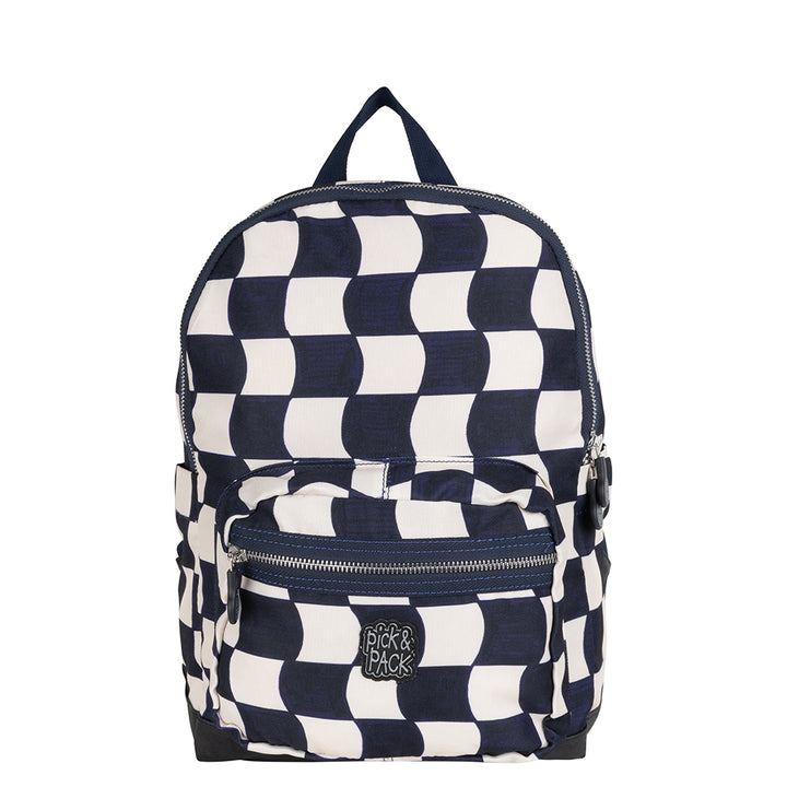 pick & pack Check it Out Backpack M Navy