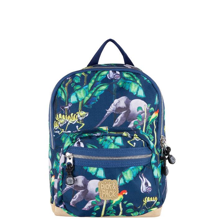 pick & pack Happy Jungle Backpack S Navy