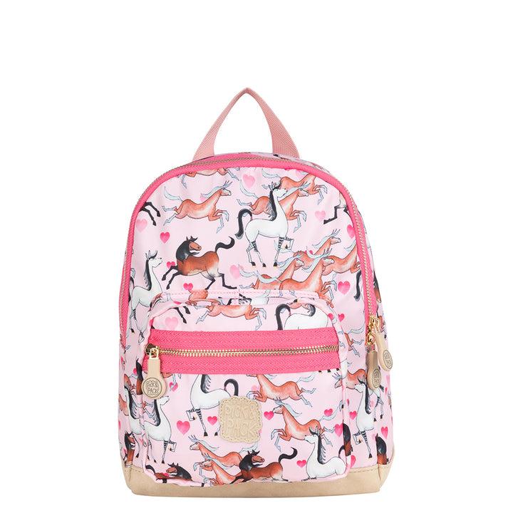 pick & pack Magic Horses Backpack S Pink