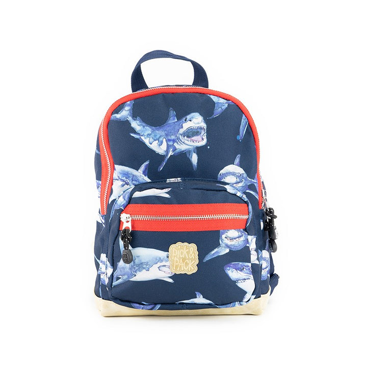 pick & pack Shark Backpack S Navy