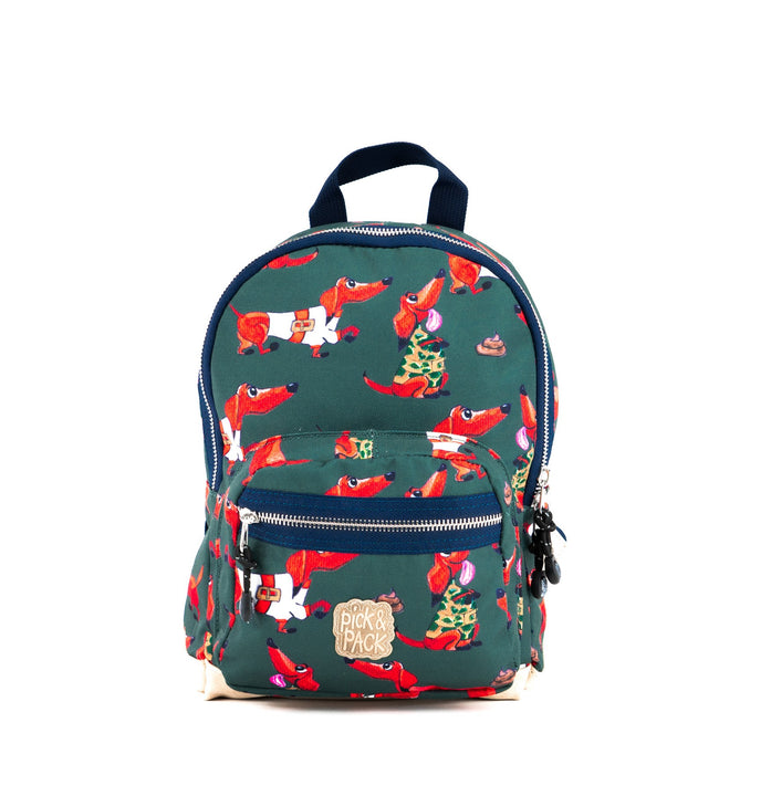 pick & pack Wiener Backpack S Leaf green