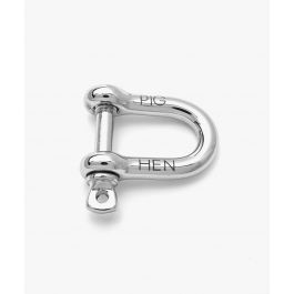 pig & hen Captive Shackle Gorgeous George Zilverkleurig