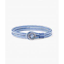 pig & hen Don Dino | Heren Armband | Pig & Hen® Indigo Purple - Cream