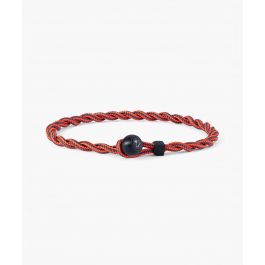 pig & hen Easy Ed | Heren Armband | Pig & Hen® Radiant Orange - Slate Gray