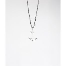 pig & hen Anchor Necklace Zilverkleurig