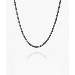 pig & hen Boxchain Necklace Zwart
