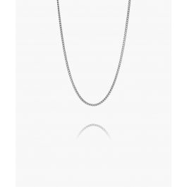 pig & hen Curb Chain Necklace Zilverkleurig