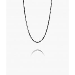 pig & hen Curb Chain Necklace Zwart