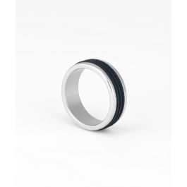 pig & hen Navarch 8mm Wrap Ring Navy