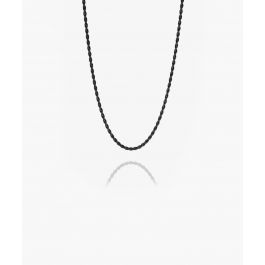 pig & hen Twisted Necklace Zwart