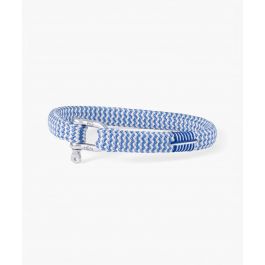 pig & hen Vicious Vik | Heren Armband | Pig & Hen® Indigo Purple - Cream