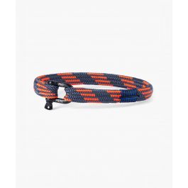 pig & hen Vicious Vik | Heren Armband | Pig & Hen® Slate Gray - Radiant Orange