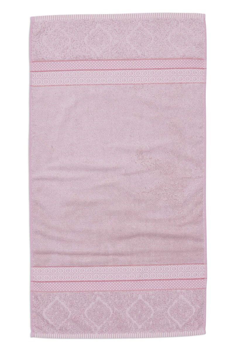 pip studio Badhanddoek Soft Zellige Lila 55x100cm Paars