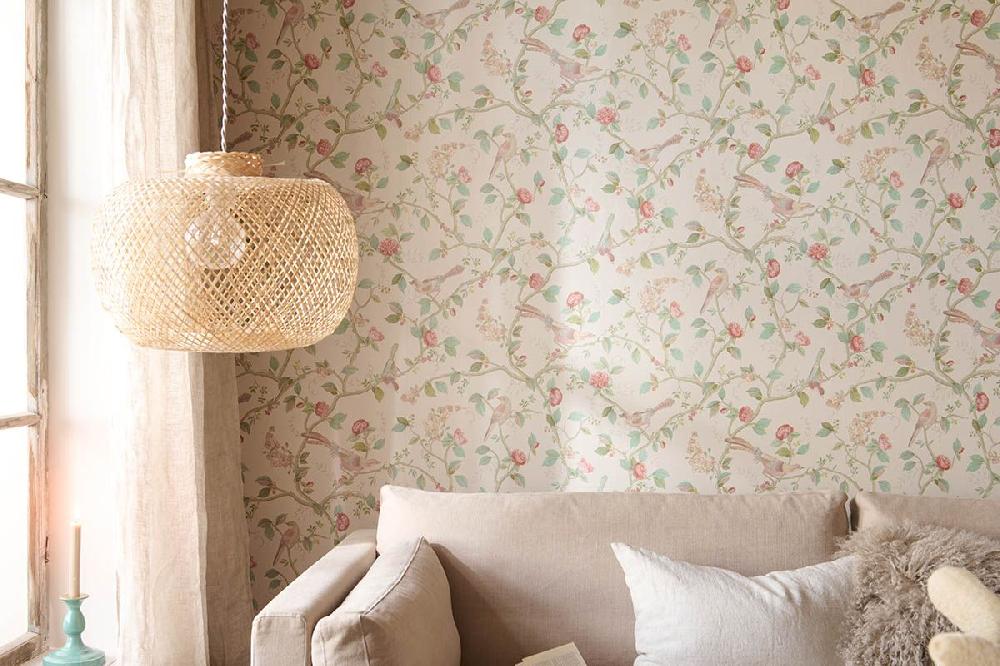 Pip Studio Behangstaal Good Nightingale Gebroken Wit