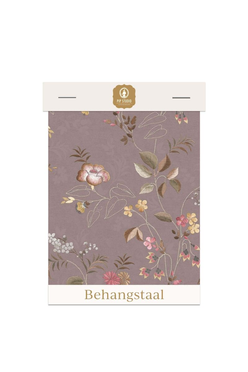 pip studio Behangstaal Tokyo Blossom Roze Mauve Groen