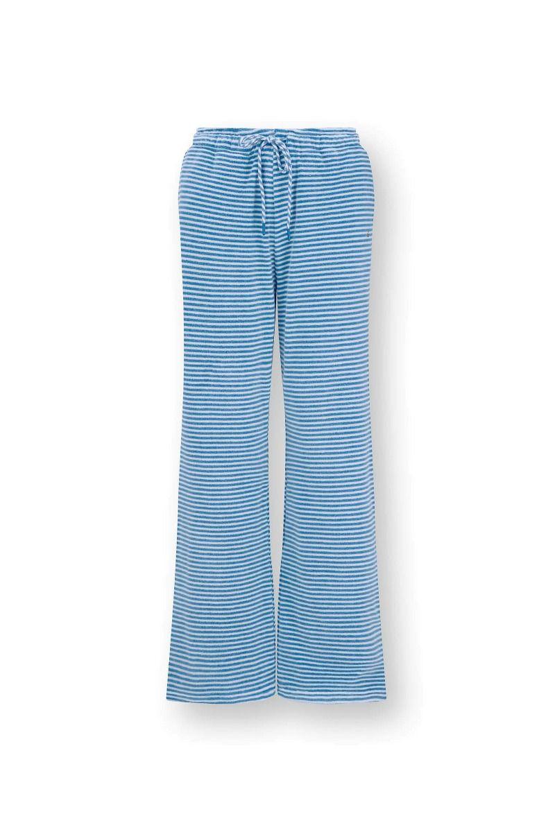 pip studio Britta Lange Broek Little Sumo Stripe Blauw Blauw