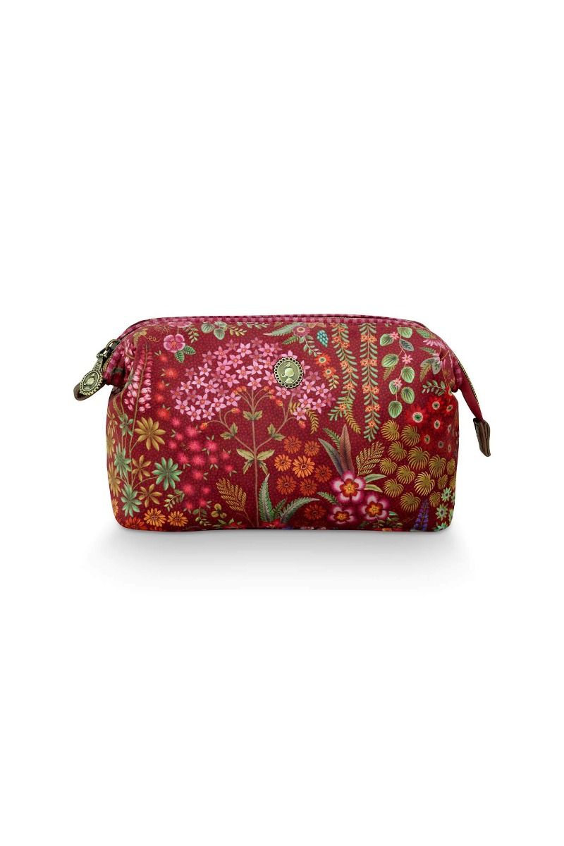 pip studio Cooper Toilettas Medium Querida Rood Blauw