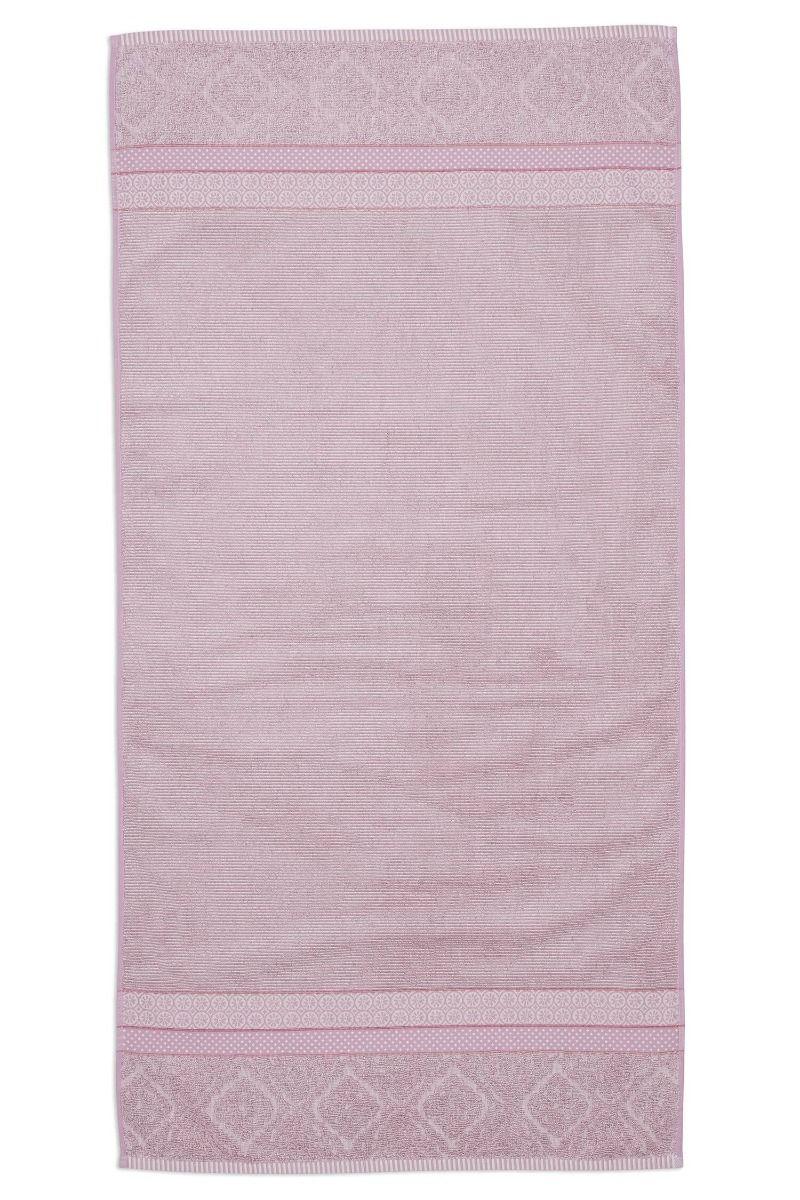 Pip Studio Grote Handdoek Soft Zellige Lila 70x140cm Paars