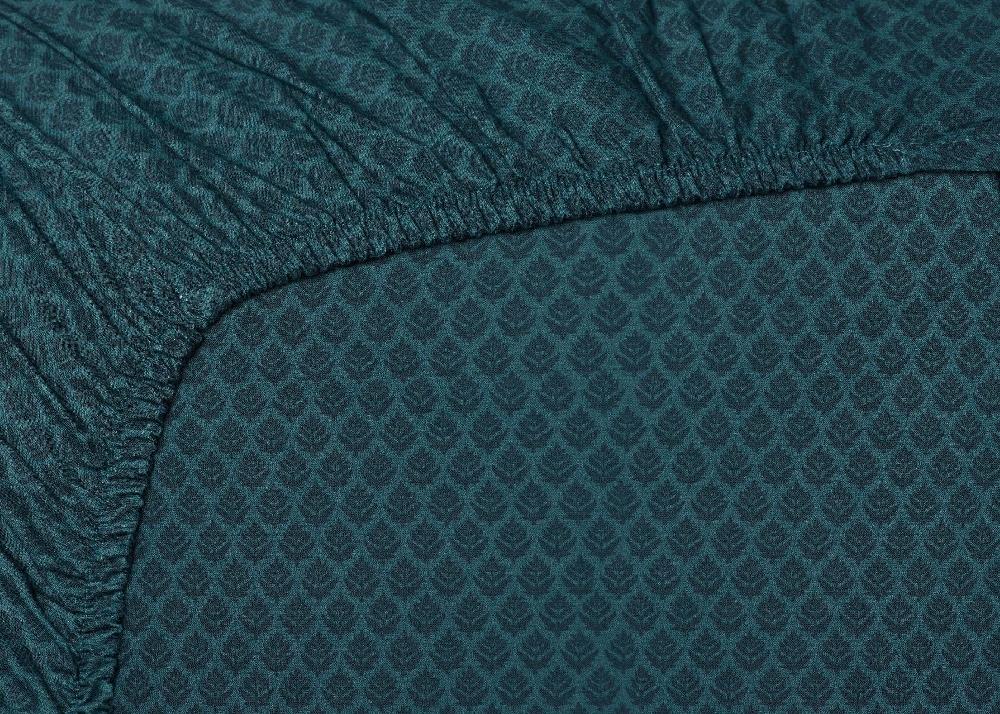 Pip Studio Hoeslaken Thousand Leaves Donkerblauw Blauw