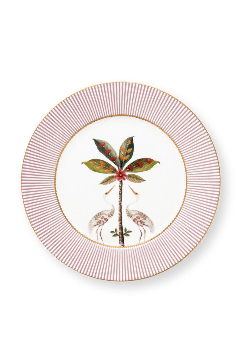 pip studio La Majorelle Ontbijtbord Roze 21 cm Roze