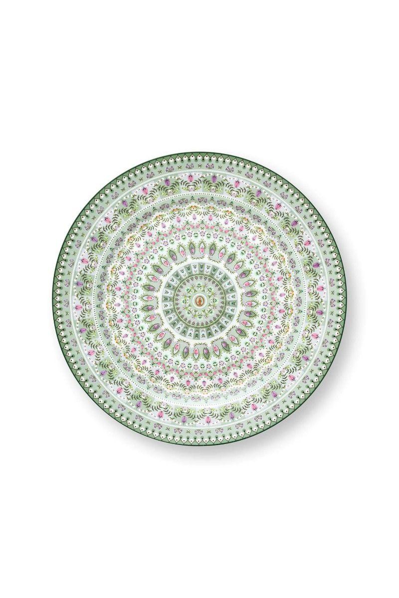 pip studio Onderbord Lily&Lotus Moon Delight Licht Groen 32cm Paars