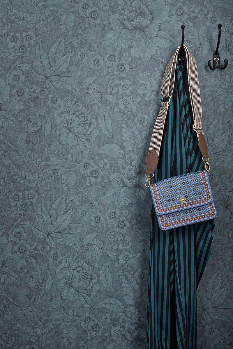 Pip Studio Behangstaal Casa Dei Fiori Denim Blauw