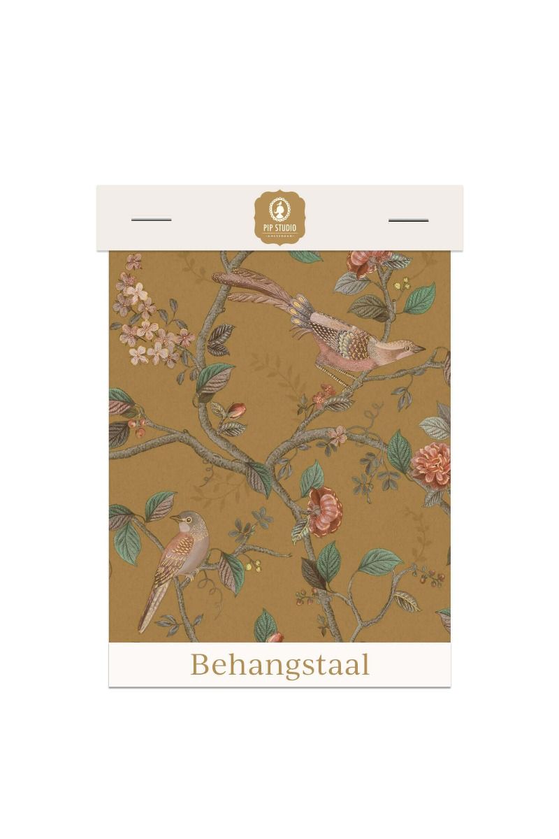 pip studio Behangstaal Good Nightingale Oker