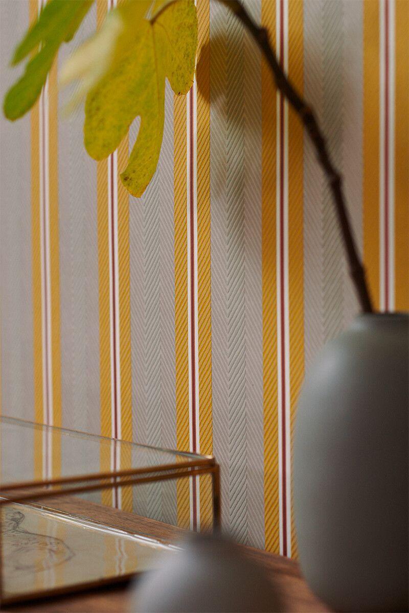 Pip Studio Pip Studio Blurred Lines Vliesbehang Beige/Geel Khaki