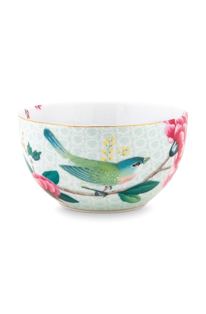 pip studio Blushing Birds Kom Wit 12 cm Wit