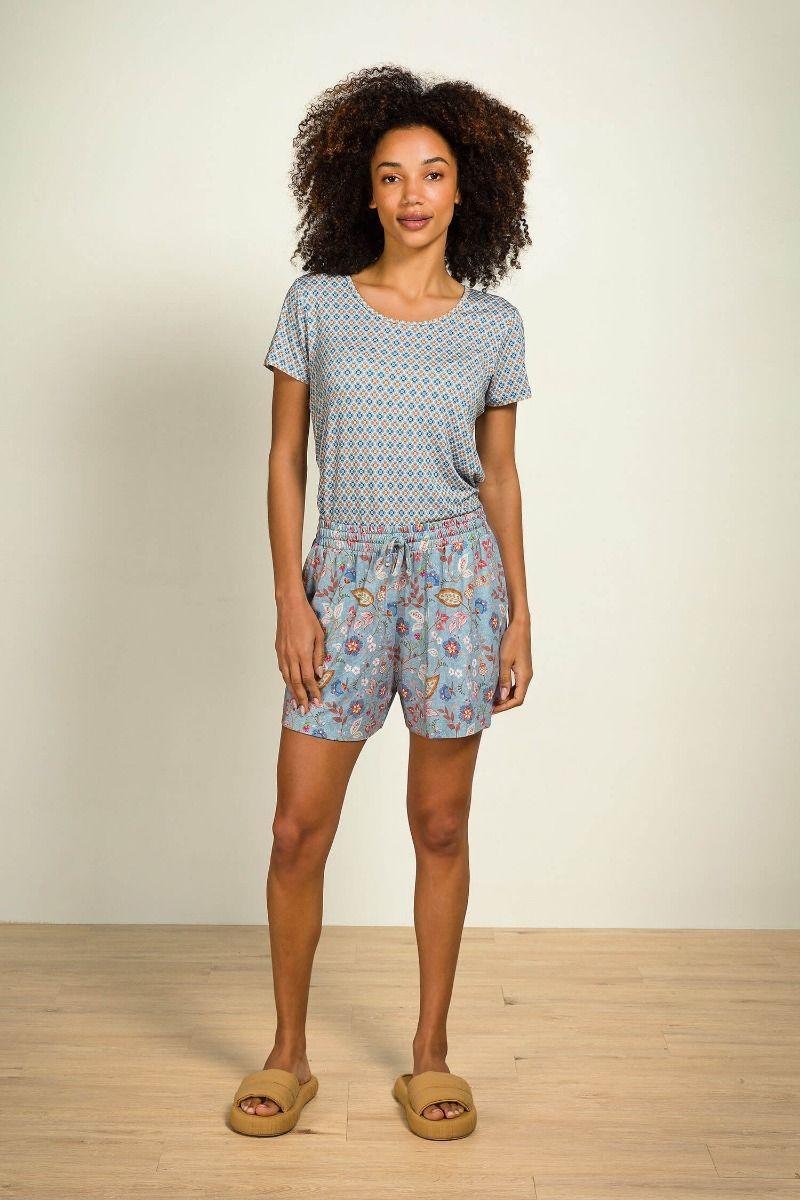 Pip Studio Bob Korte Broek Jameela Blauw