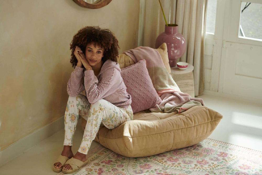 Pip Studio Bobien Lange Broek Buenas Noches Wit