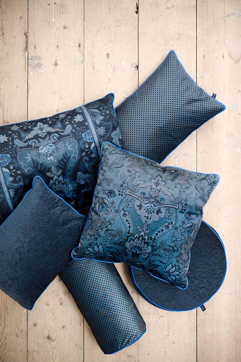 Pip Studio Bolster Suki Donkerblauw Blauw