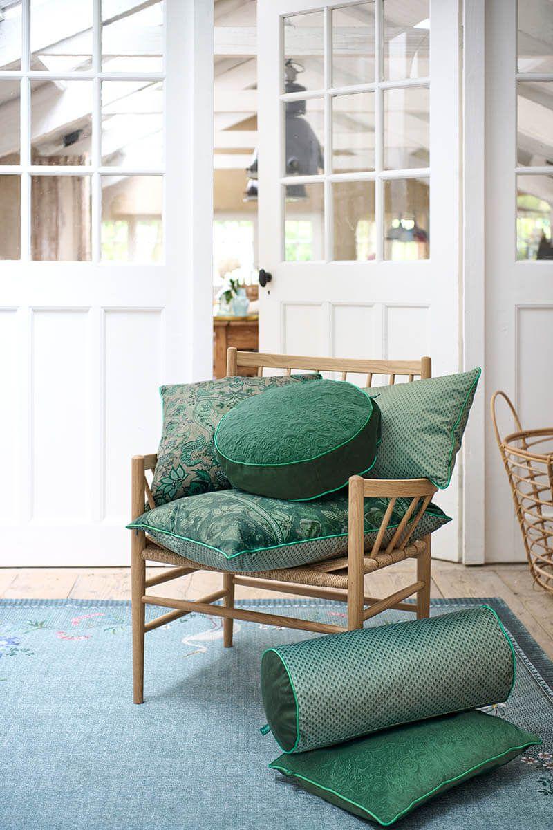 Pip Studio Bolster Suki Groen Blauw