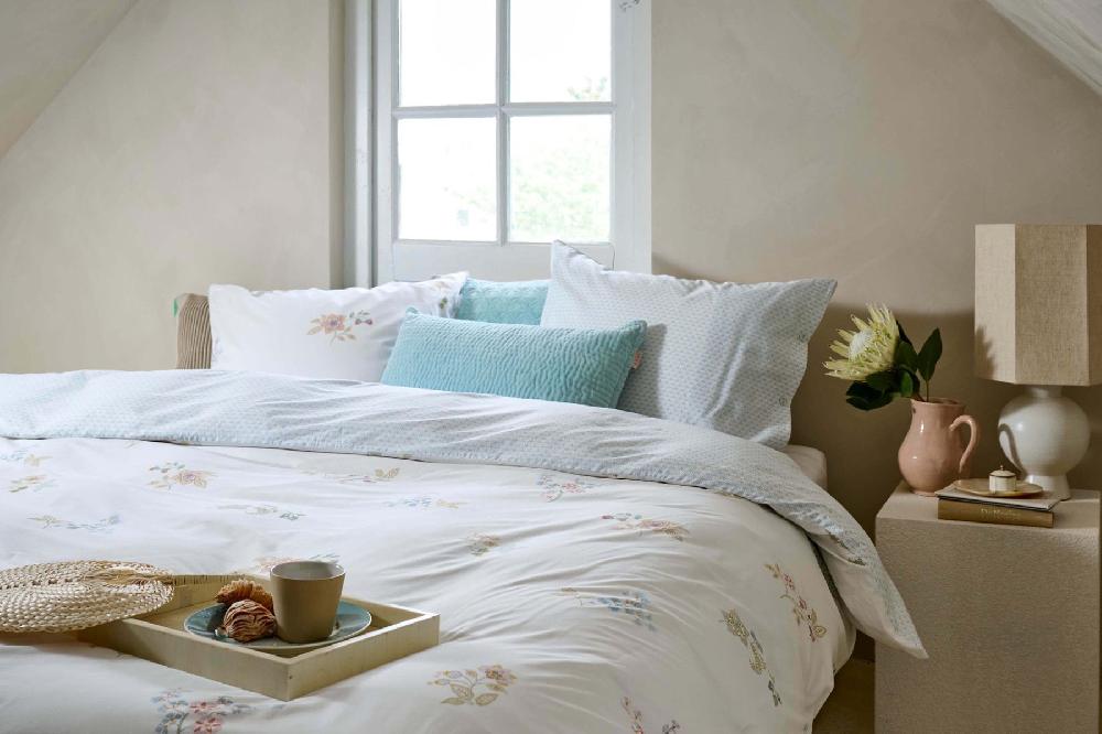 Pip Studio Dekbedovertrekset Blossom Chique Wit