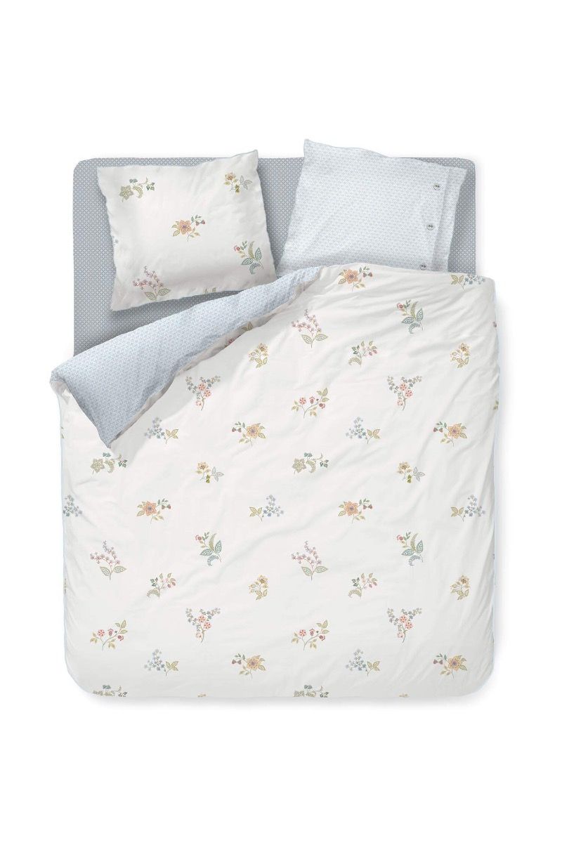 pip studio Dekbedovertrekset Blossom Chique Wit