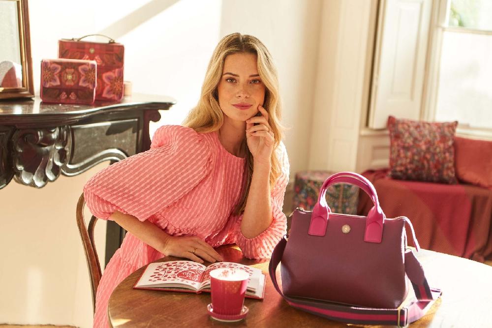 Pip Studio Fia Schoudertas Medium Rood Groen