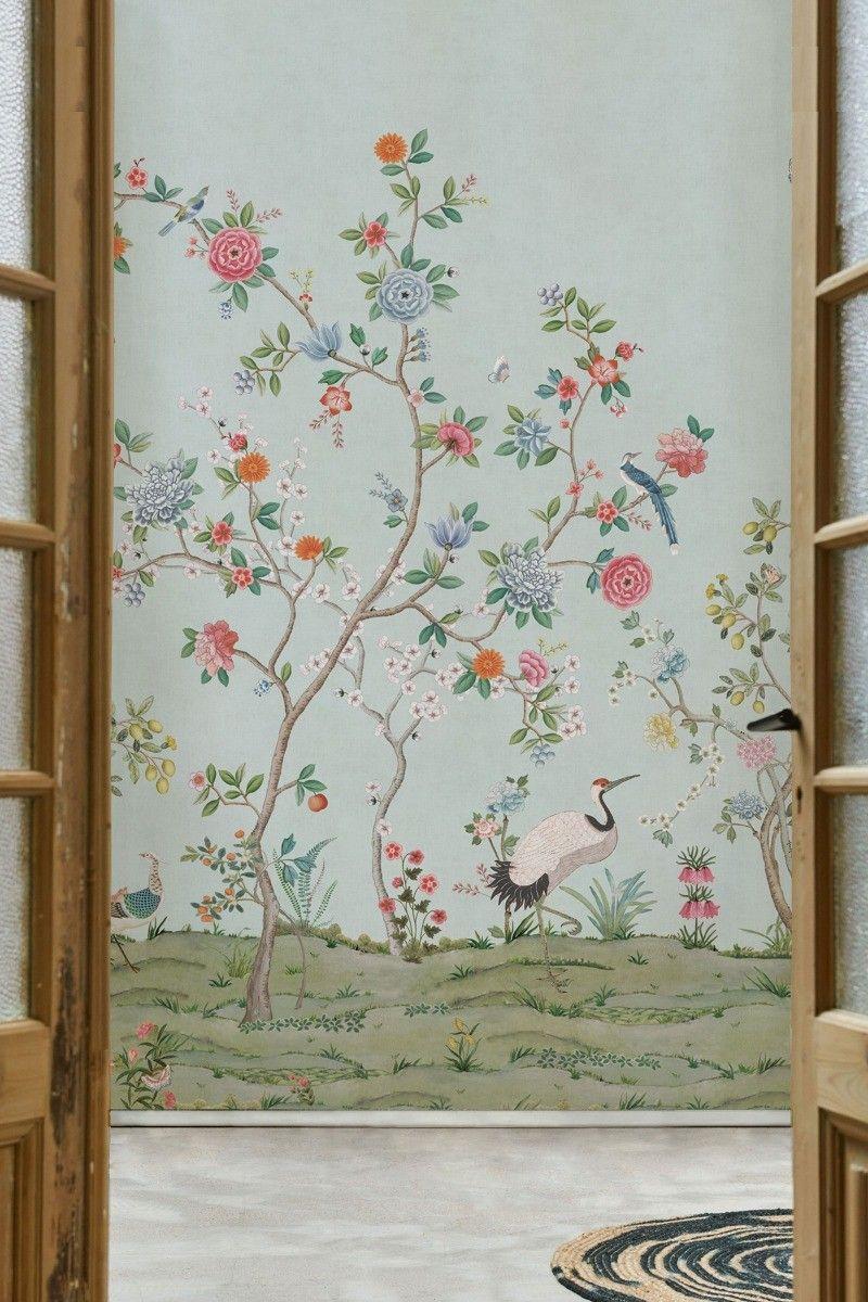 pip studio Pip Studio Good Morning Wallpower Lichtblauw Blauw