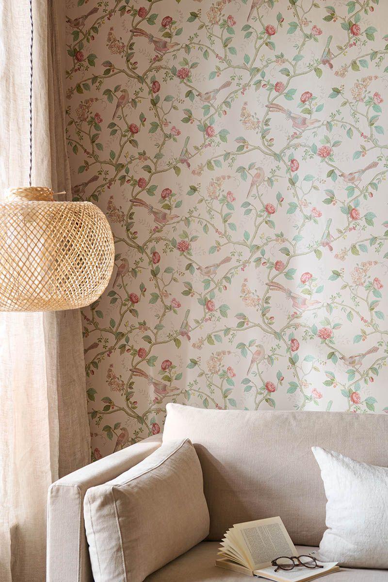 Pip Studio Pip Studio Good Nightingale Vliesbehang Gebroken Wit