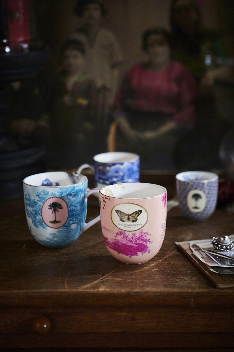 Pip Studio Heritage Mok Groot Geverfd Roze