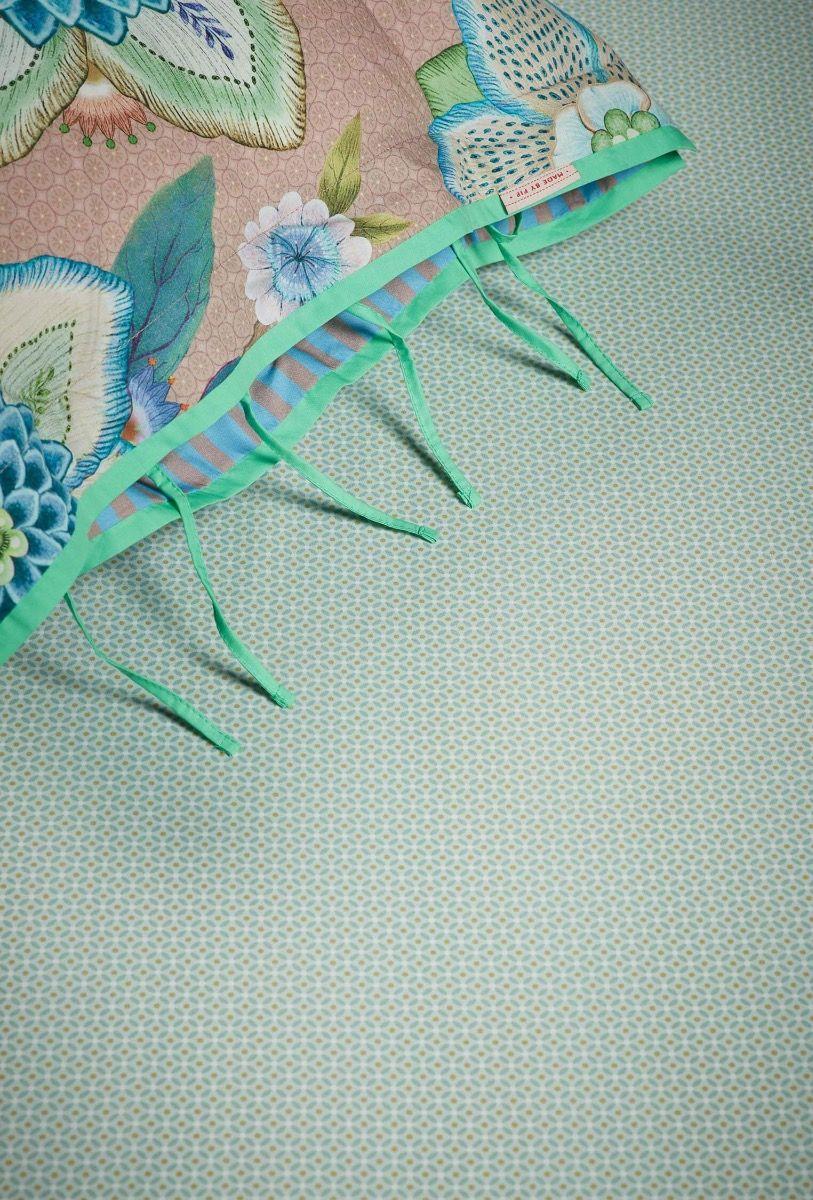 pip studio Hoeslaken Cross Stitch Lichtgroen Groen