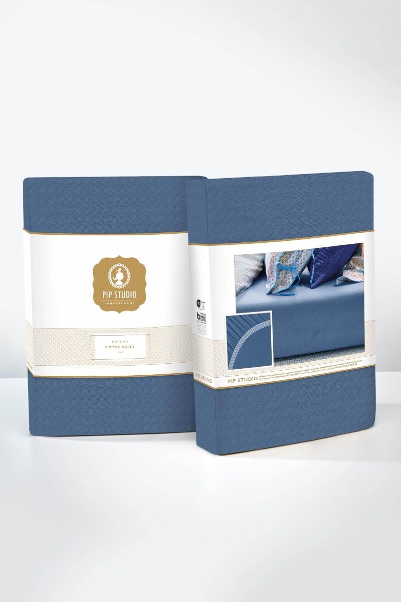 Pip Studio Hoeslaken Royal Nights Blauw Blauw