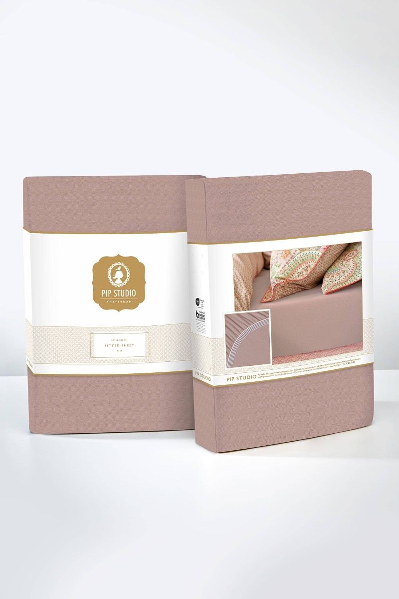 Pip Studio Hoeslaken Royal Nights Roze Blauw