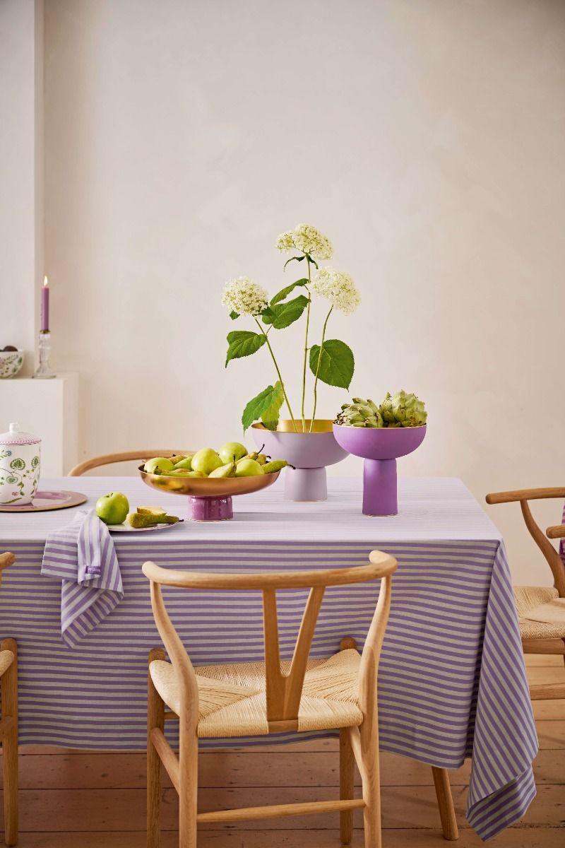 Pip Studio Hoge Schaal Metaal Matt Lila 23cm Paars